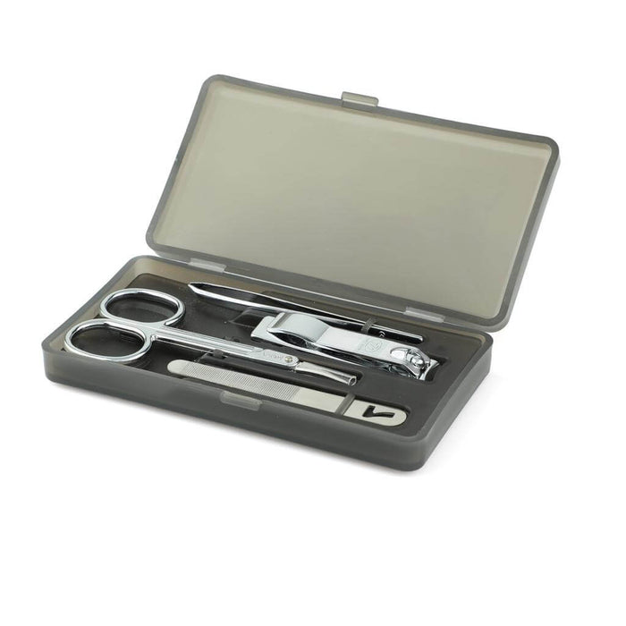 GLINA - Premium Grooming  Manicure Set - Silver